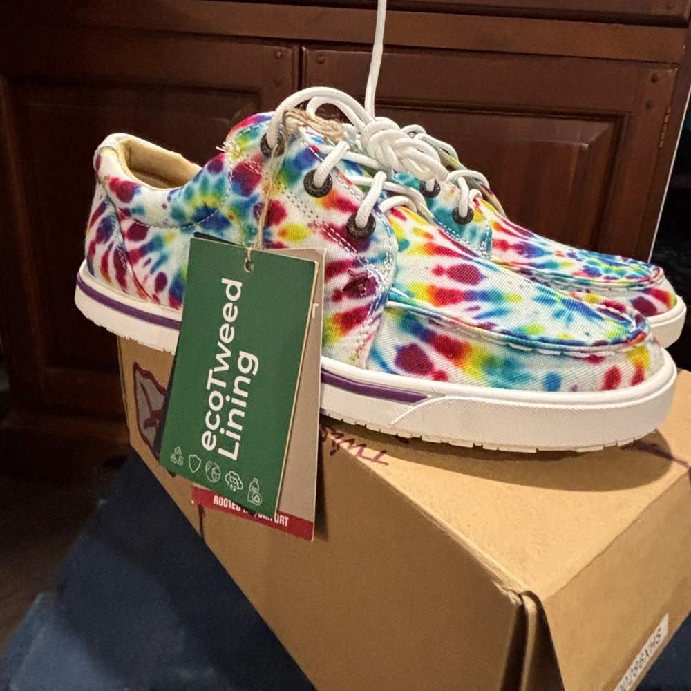 Twisted X Women’s Sneakers - Vibrant Tie-Dye